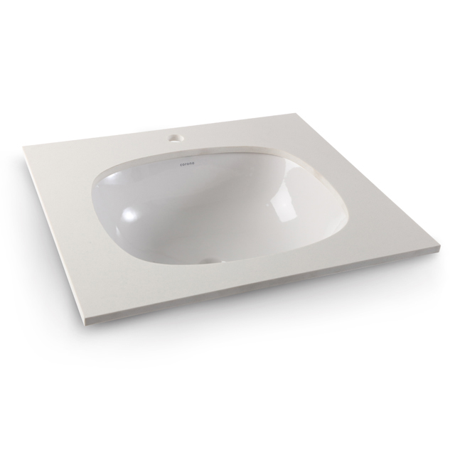 LAVABO CASCADE PETITE CORONA INCRUSTAR BLANCO O19051001L